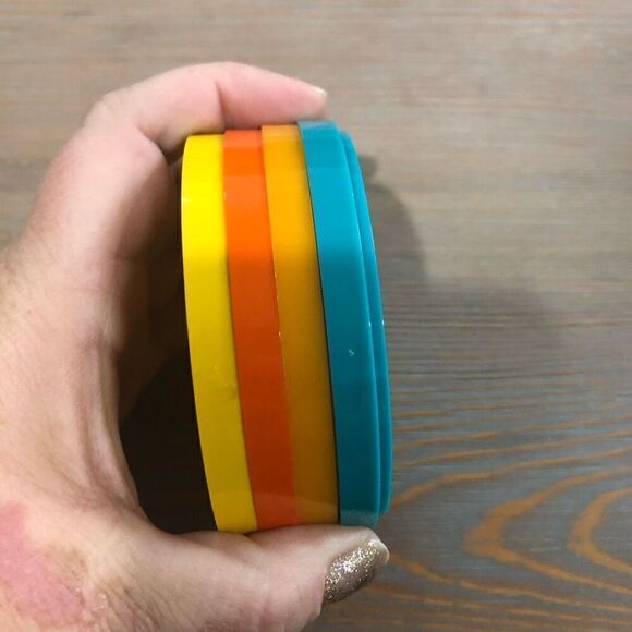 Ritepoint Contemporary Coasters Lincoln Savings Bank Set of 4 - Picture 2 of 2